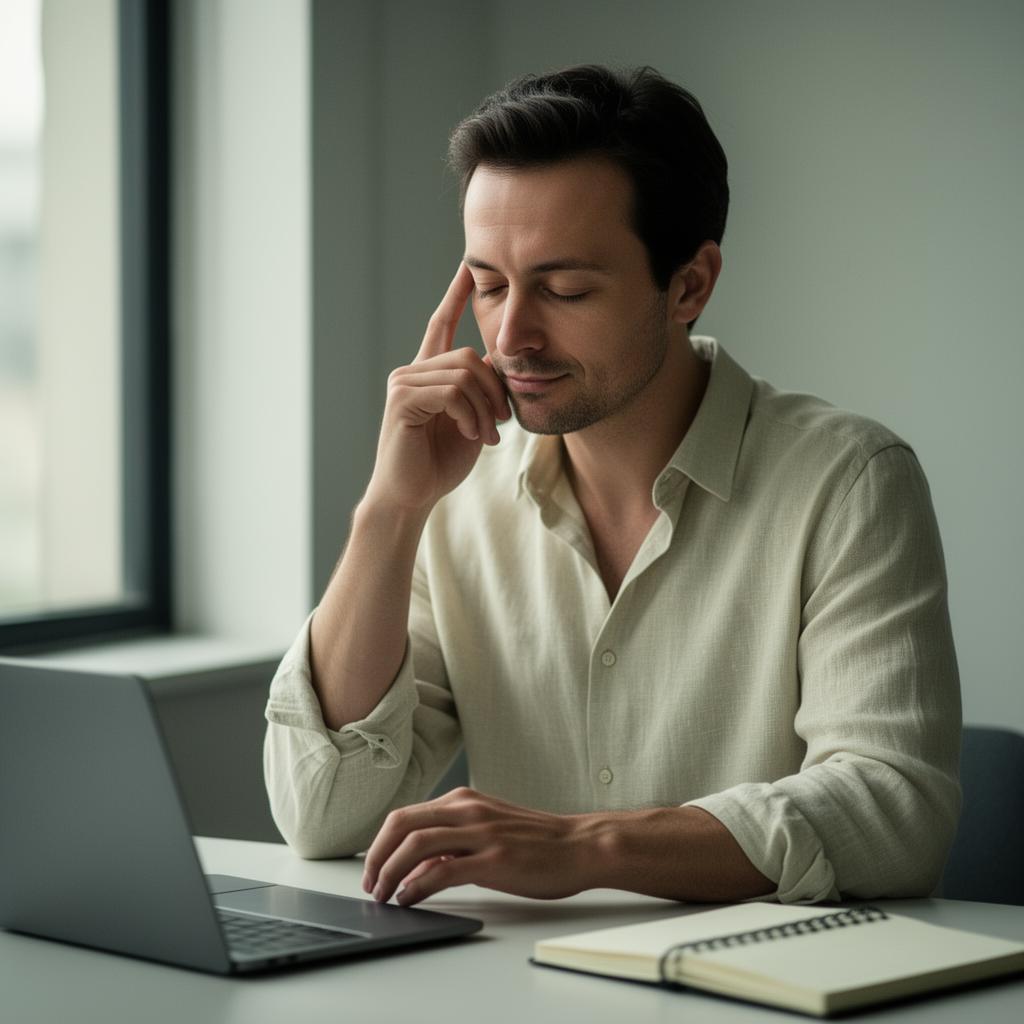 Medewerker met stille overbelasting